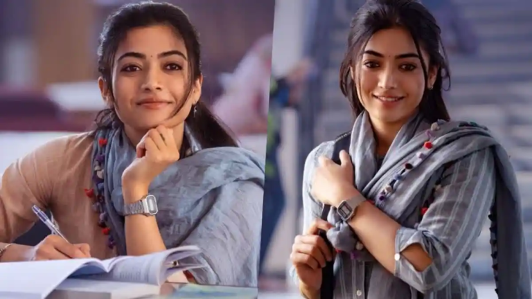 Captivating Charm: Rashmika Mandanna Shines in The Girlfriend First-Look Poster