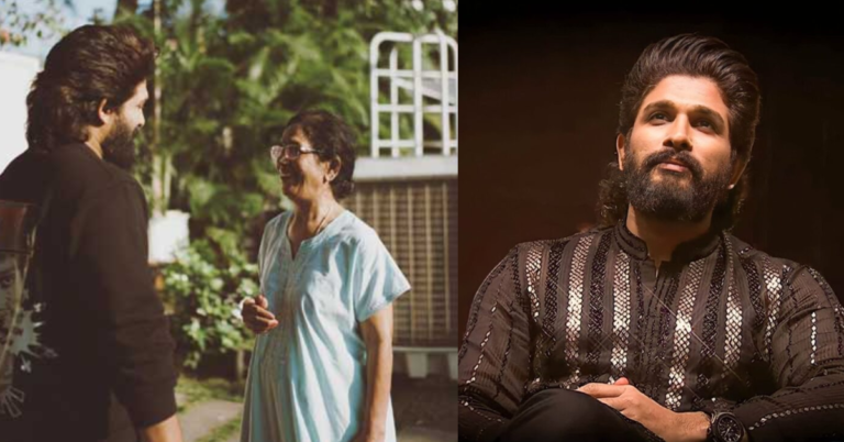 Allu Arjun’s Adorable Moment with His Mother Melts Hearts Online